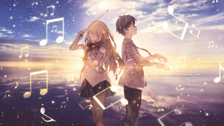 Hd Wallpaper Your Lie In April Wallpaper Flare