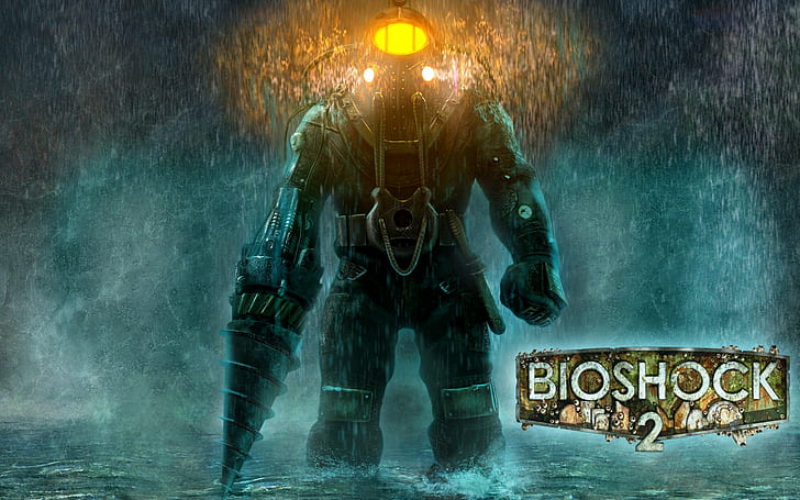 BioShock 2, BioShock, Big Daddy, Video Games, 1920x1200, HD wallpaper