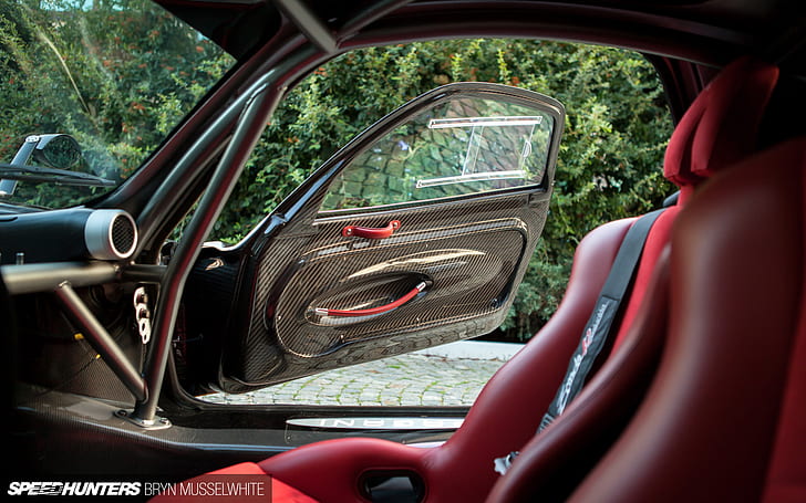 Pagani Zonda Zonda R Interior Carbon Fiber HD, cars, HD wallpaper