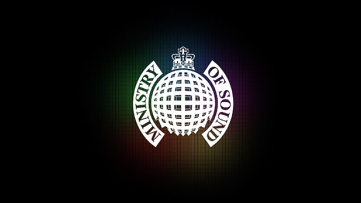 Ministry of Sound logo, crown, vector, illustration, symbol, insignia, HD wallpaper