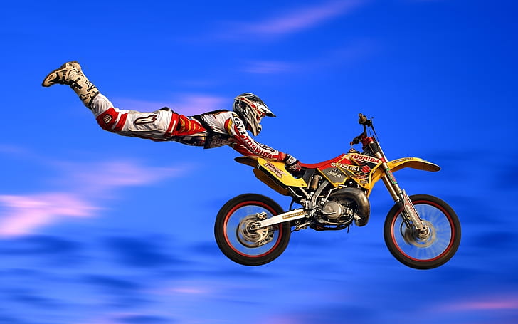 Moto Acrobatic Figure, race, sportsman, extreme sport