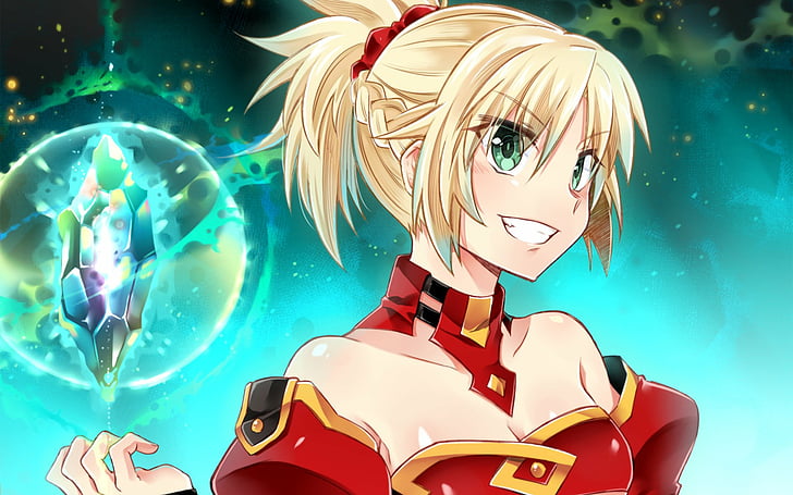 Fate Series, Fate/Apocrypha, Mordred (Fate/Apocrypha), Saber of Red (Fate/Apocrypha), HD wallpaper