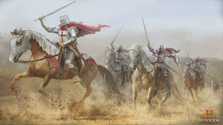 historic, history, horse, horse riding, Cavalry, Teutonic Order, HD wallpaper