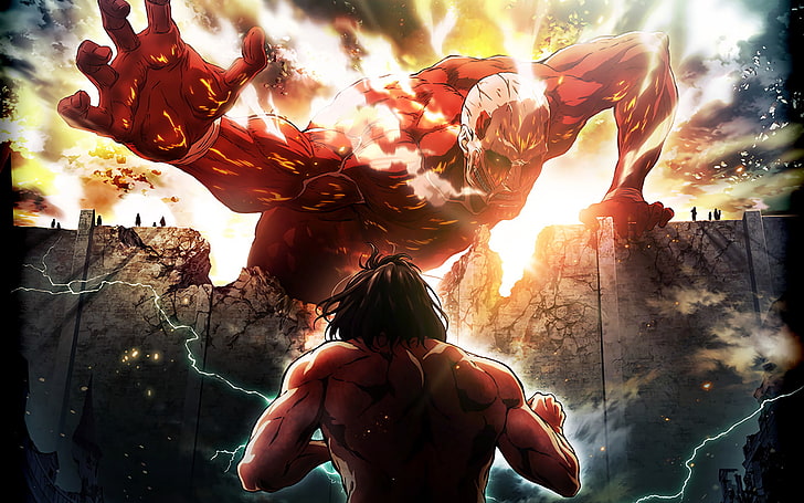 Anime, Attack On Titan, Eren Yeager, Shingeki No Kyojin