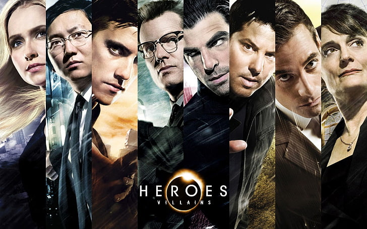 heroes tv series tv posters 1440x900  Entertainment TV Series HD Art