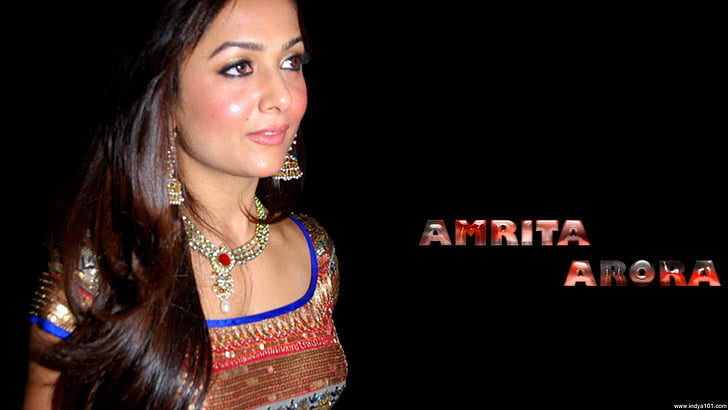actress, amrita, arora, babe, indian, HD wallpaper
