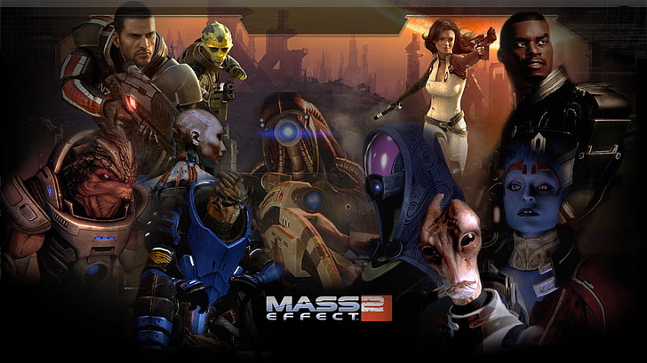 Mass Effect 2, group of people, women, real people, representation, HD wallpaper