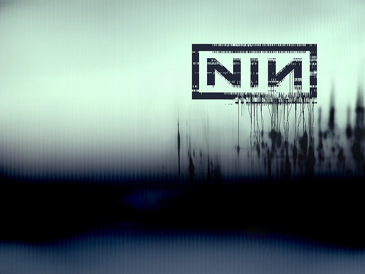 Nin photo digital wallpaper, Nine Inch Nails, music, album covers, HD wallpaper
