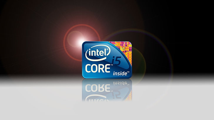 Intel Core i5 icon, Technology, CPU, HD wallpaper