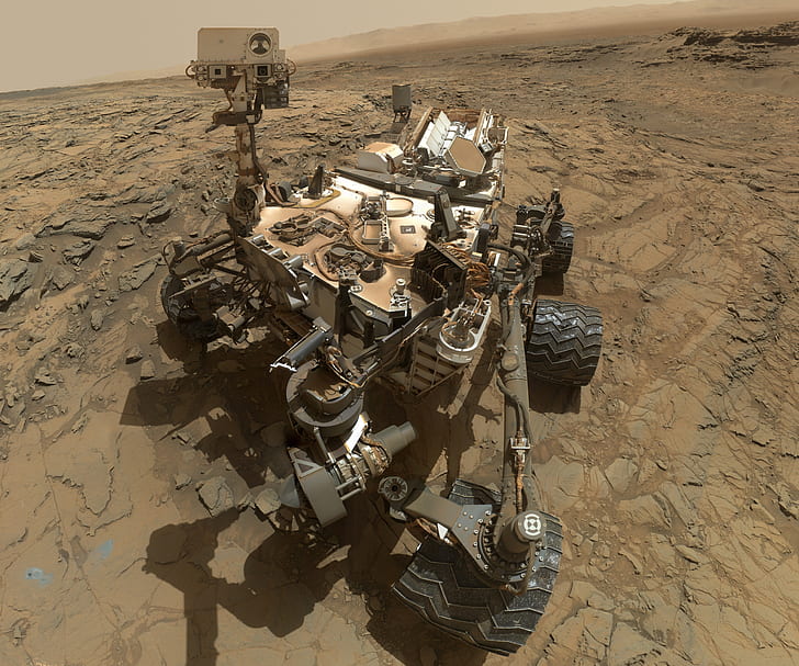 Mars, NASA, the Rover, Curiosity, Mars science laboratory, HD wallpaper