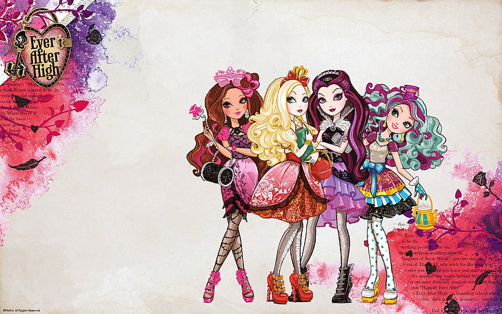 TV Show, Ever After High, Doll, Fairy Tale, Fantasy, Fashion, HD wallpaper