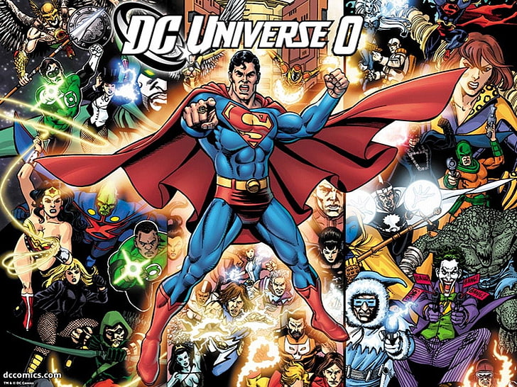 DC Universe O wallpaper, Comics, Black Canary, Captain Cold, Green Arrow, HD wallpaper