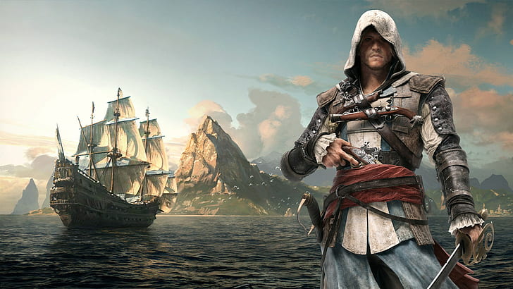Assassins Creed IV Black Flag assassins creed iv black flag gold edition  HD phone wallpaper  Pxfuel