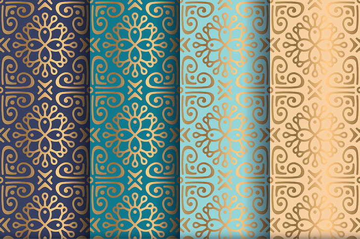 HD wallpaper: gold, pattern, texture, golden, ornament | Wallpaper Flare