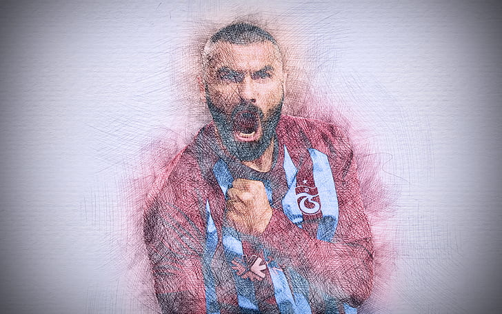 Soccer, Burak Yılmaz, Turkish, HD wallpaper