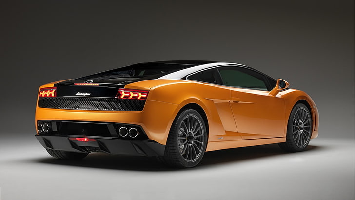 orange and black coupe die-cast model, Lamborghini Gallardo, Super Car