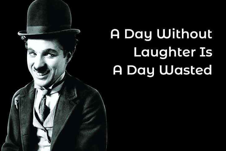 Charlie Chaplin, motivational, HD wallpaper