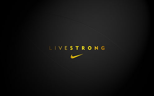 HD wallpaper: Nike logo, livestrong, backgrounds, black Color, illustration  | Wallpaper Flare