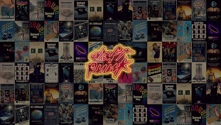 Music, Daft Punk, Thomas Bangalter, Cover, Guy Manuel de Homem Christo, HD wallpaper