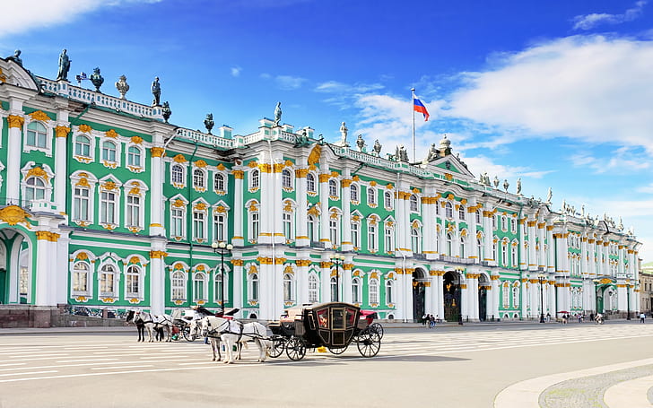 Winter Palace St Petersburg, HD wallpaper