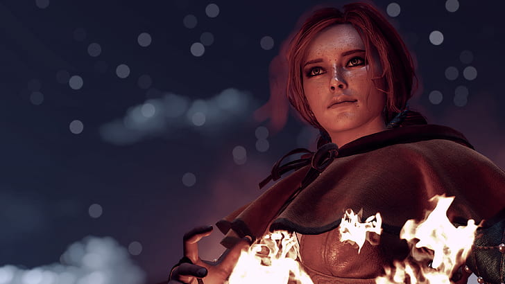 The Witcher, The Witcher 3: Wild Hunt, Triss Merigold, HD wallpaper