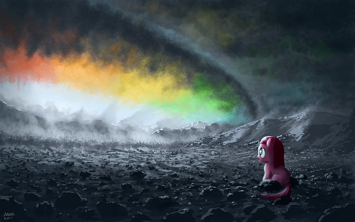 my little pony artwork pinkie pie sonic rainboom 1680x1050  Video Games Sonic HD Art, HD wallpaper
