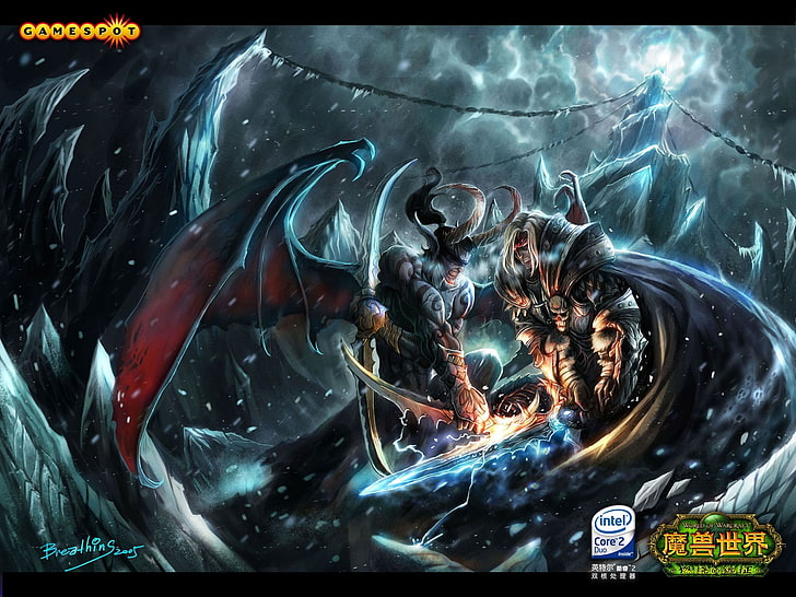 World of Warcraft digital wallpaper, video games, Illidan Stormrage