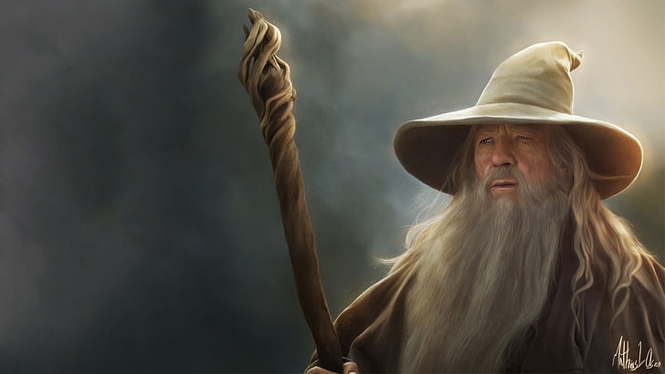 Gandalf Lord Of The Rings, The Lord of the Rings, wizard, movies