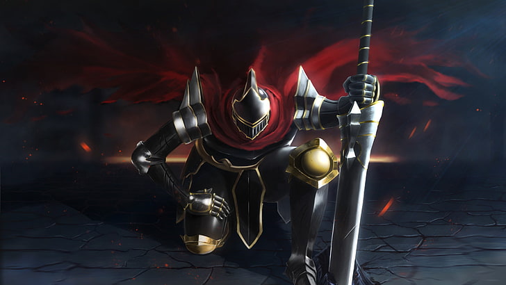 Momon Overlord 1080p 2k 4k 5k Hd Wallpapers Free Download Wallpaper Flare