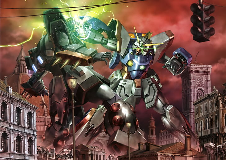 Anime, Mobile Fighter G Gundam, HD wallpaper