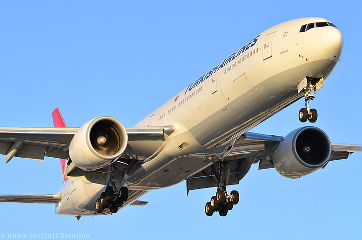 777-300ER, planes, Boeing, Turkish Airlines, airplane, Boeing 777, HD wallpaper