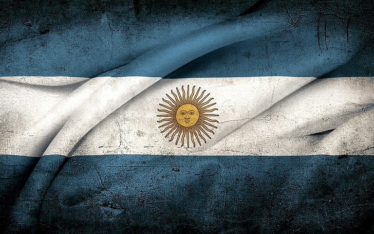 Argentina, flag, grunge, no people, close-up, indoors, plant, HD wallpaper