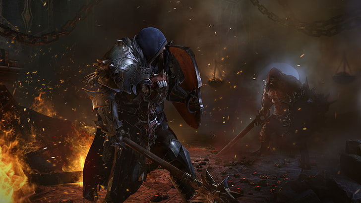 video games, warrior, Lords of the Fallen, HD wallpaper