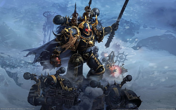 Chaos Space Marines, Warhammer 40, 000, Chaos Undivided, Alpha Legion, HD wallpaper