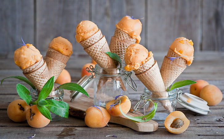 food, ice cream, food and drink, freshness, table, still life