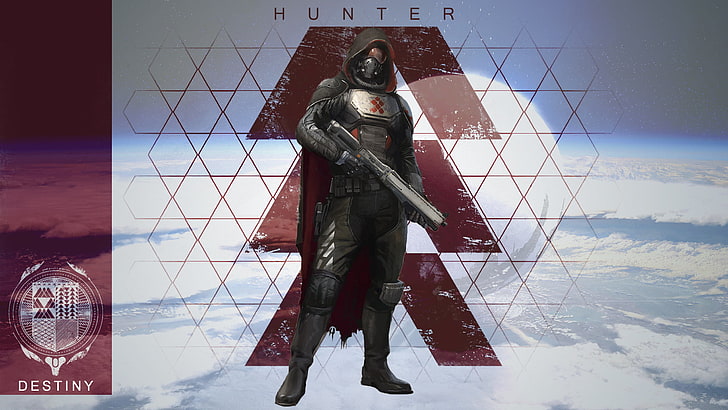 Destiny Hunter game character, Hunter model figure, Destiny (video game), HD wallpaper