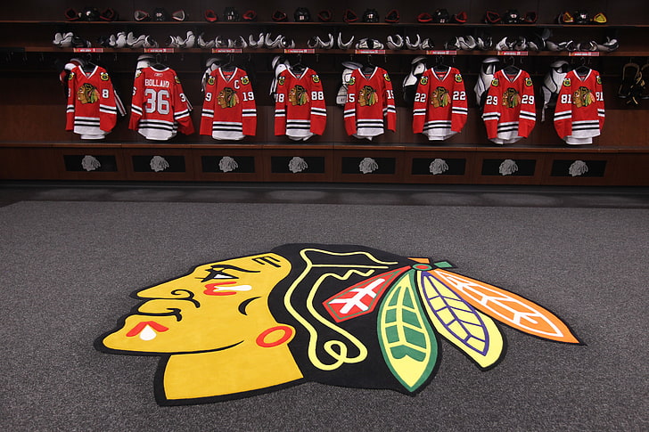 blackhawks, chicago, hockey, nhl, HD wallpaper