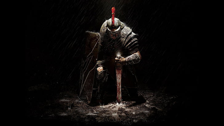 video games centurion blood sword ryse son of rome ryse, HD wallpaper