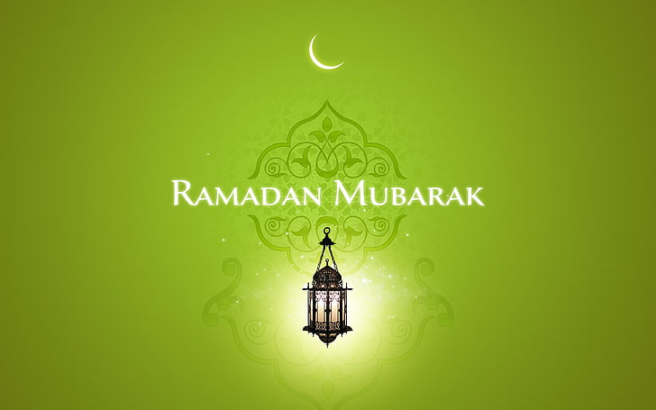 Ramadan Eid Mubarak, Ramadan Mubarak text overlay, Festivals / Holidays, HD wallpaper