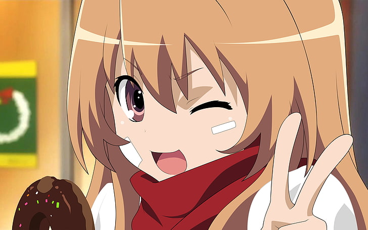 Free: Taiga Aisaka Toradora! Anime, Anime transparent background