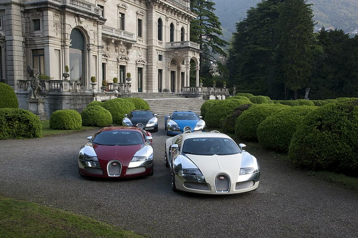 Bugatti Mansory Linea Vincero d'Oro, bugatti veyron centenaire 2009, HD wallpaper