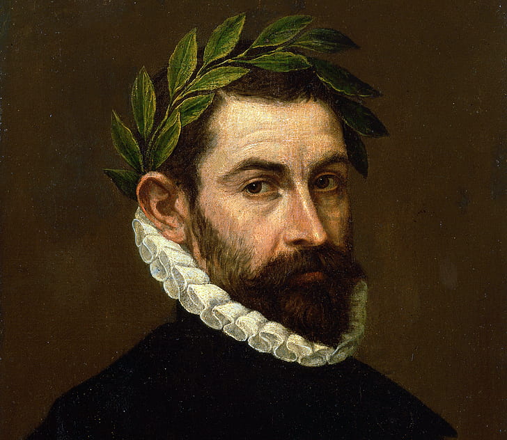 picture, El Greco, Laurel wreath, Portrait of the Poet Alonso zúñiga and Ercilia, HD wallpaper