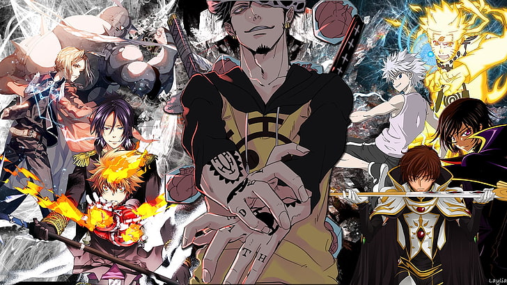Anime, Crossover, Alphonse Elric, Edward Elric, Killua Zoldyck, HD wallpaper