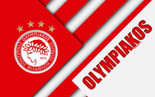 HD wallpaper: Soccer, Olympiacos F.C., Emblem, Logo | Wallpaper Flare