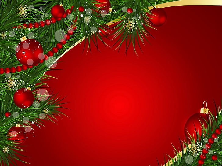 christmas, holiday, celebration, plant, decoration, red, tree