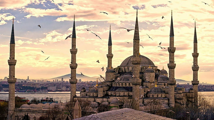 architecture, Cityscape, Islam, Islamic Architecture, Istanbul, HD wallpaper