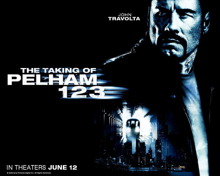 Movie, The Taking Of Pelham 123, John Travolta