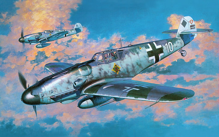 World War II, Messerschmitt, Messerschmitt Bf-109, Luftwaffe, HD wallpaper