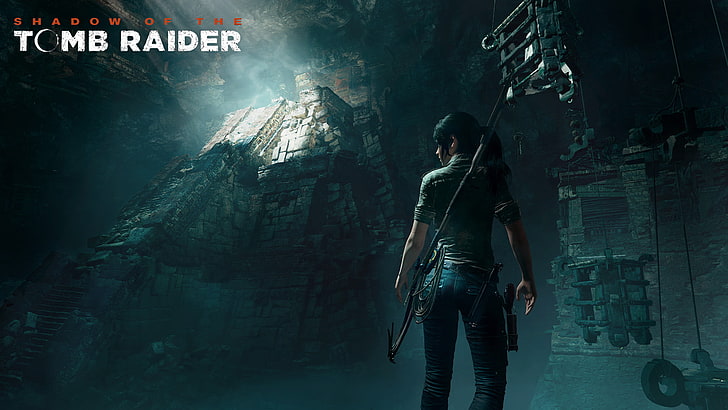 Shadow of the Tomb Raider, Lara Croft, video games, one person, HD wallpaper