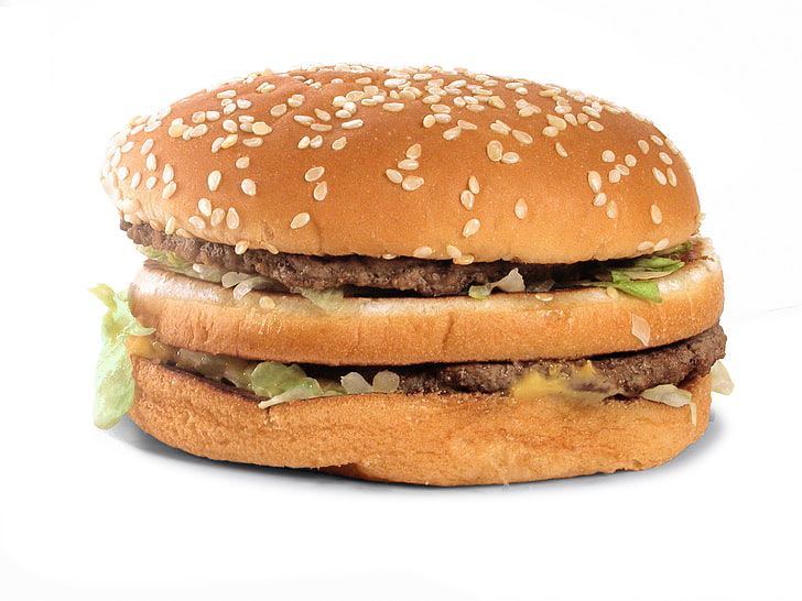 food, burgers, sandwich, fast food, unhealthy eating, food and drink, HD wallpaper